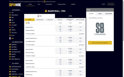 NBA Betting at SuperBook.com.
